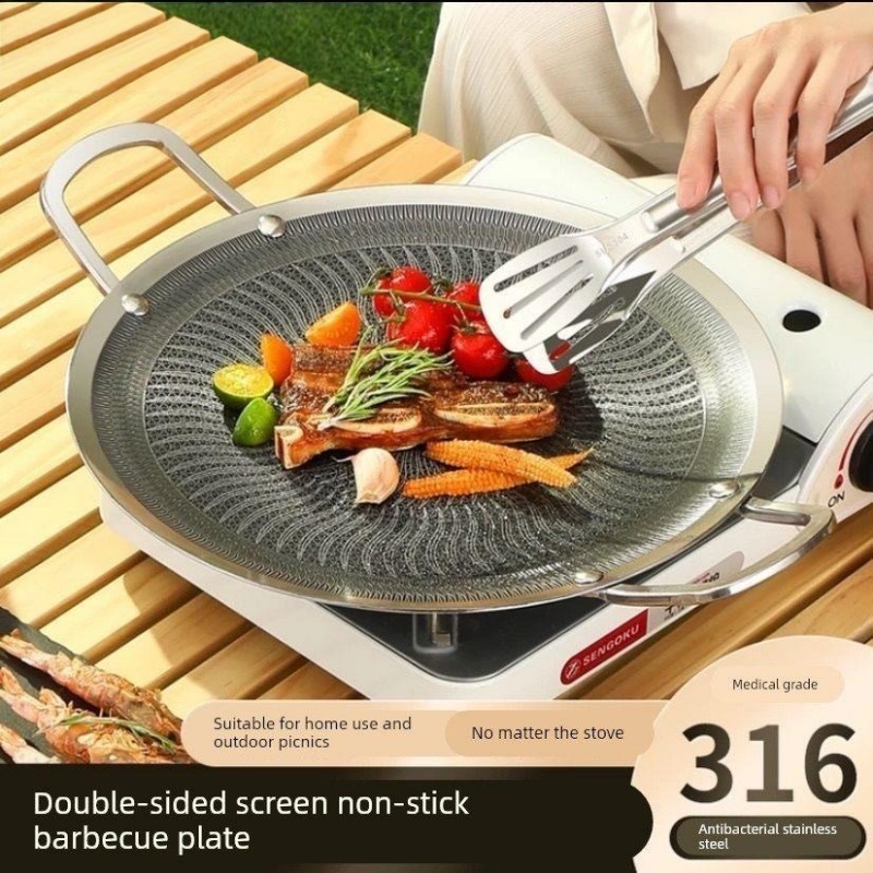 Outdoor Camping Burner - 316 Stainless Steel Multifunctional Cooking BBQ