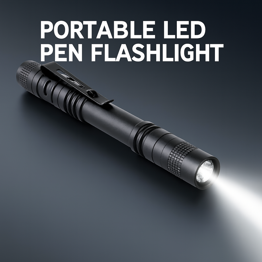 Outdoor Camping Glamping - Portable Mini LED Pen Flashlight Waterproof