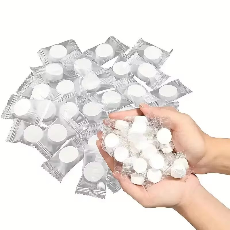 Outdoor Camping Essentials - 25/50/100PCS Disposable Compressed Towels Portable Compressed