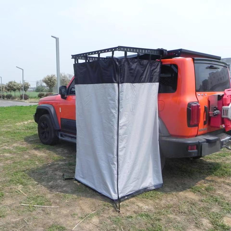 Outdoor Camping Lighting - Outdoor Camping Shower Tent Car Side