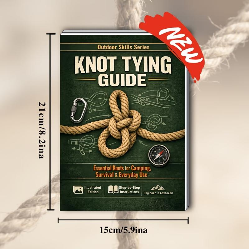 Essential Knot Tying Guide Boo - Outdoor Camping Essentials recensione e prezzo
