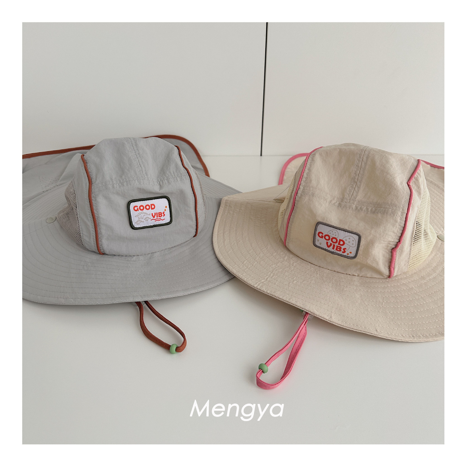 baby boys girls Stitching Mesh - Camping Outdoor Quick Drying Sun Neck Protection Cap Hat recensione e prezzo