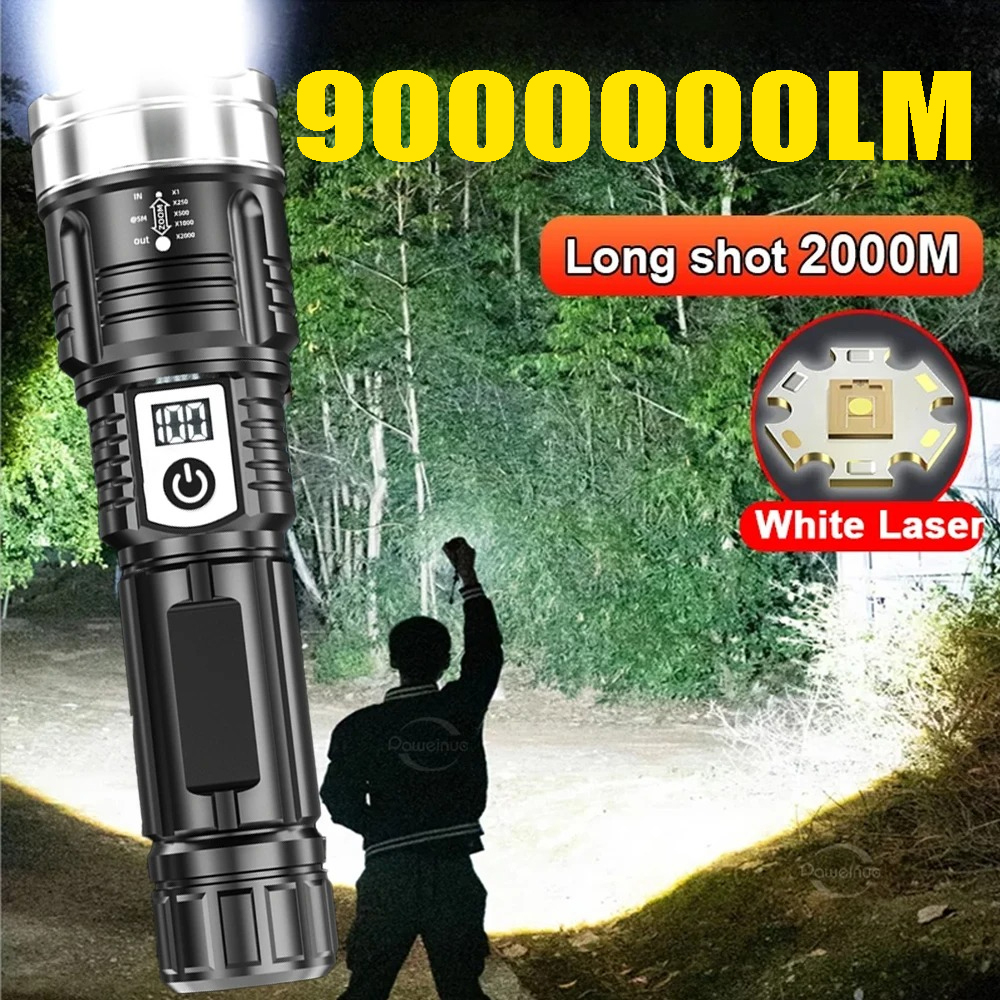 High Power 200000LM LED Flashl - Outdoor Camping Lighting recensione e prezzo