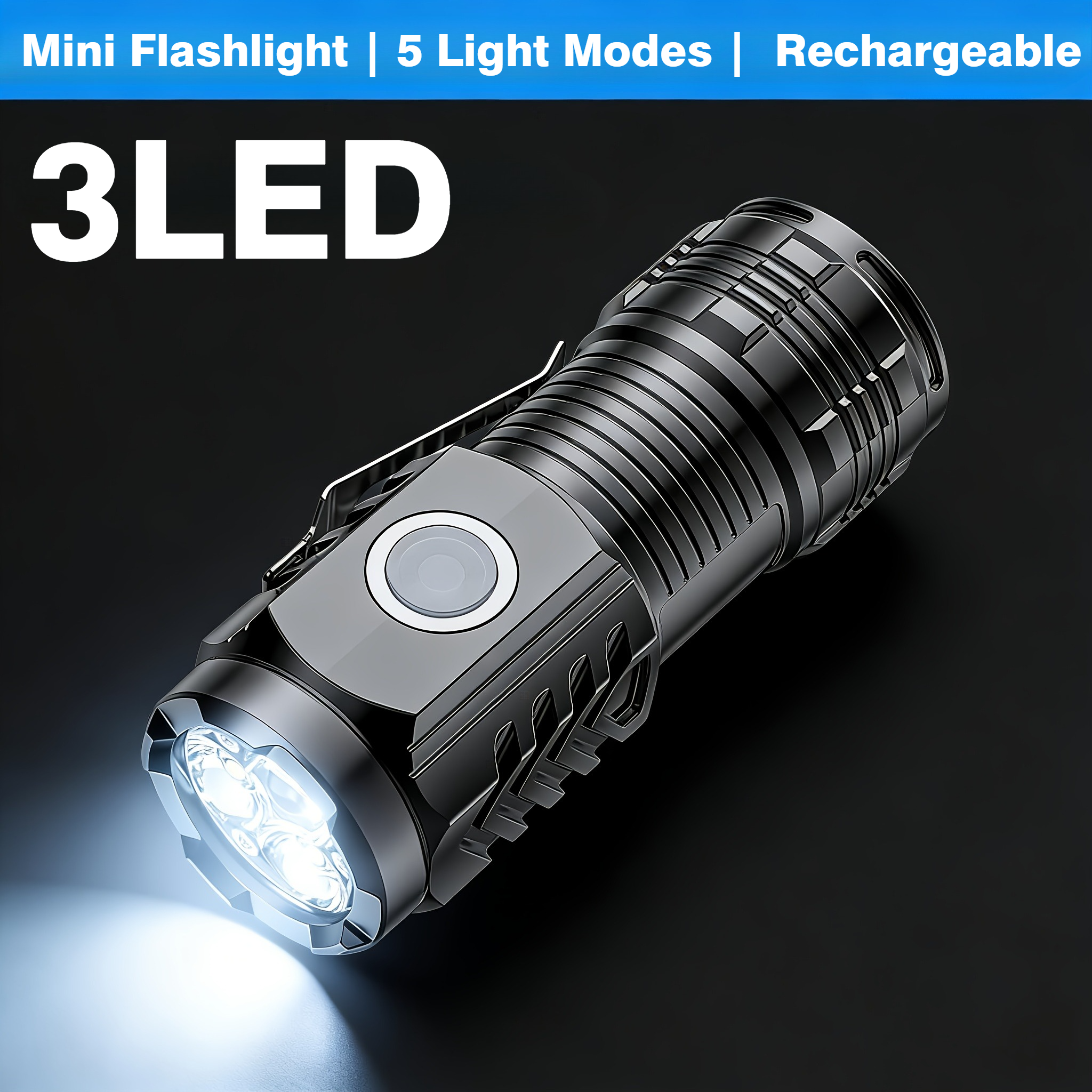 Portable Mini 3 LED Handheld F - Outdoor Camping Glamping recensione e prezzo