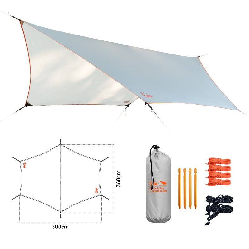 Outdoor camping sunshade canop - Outdoor Camping Hammock recensione e prezzo