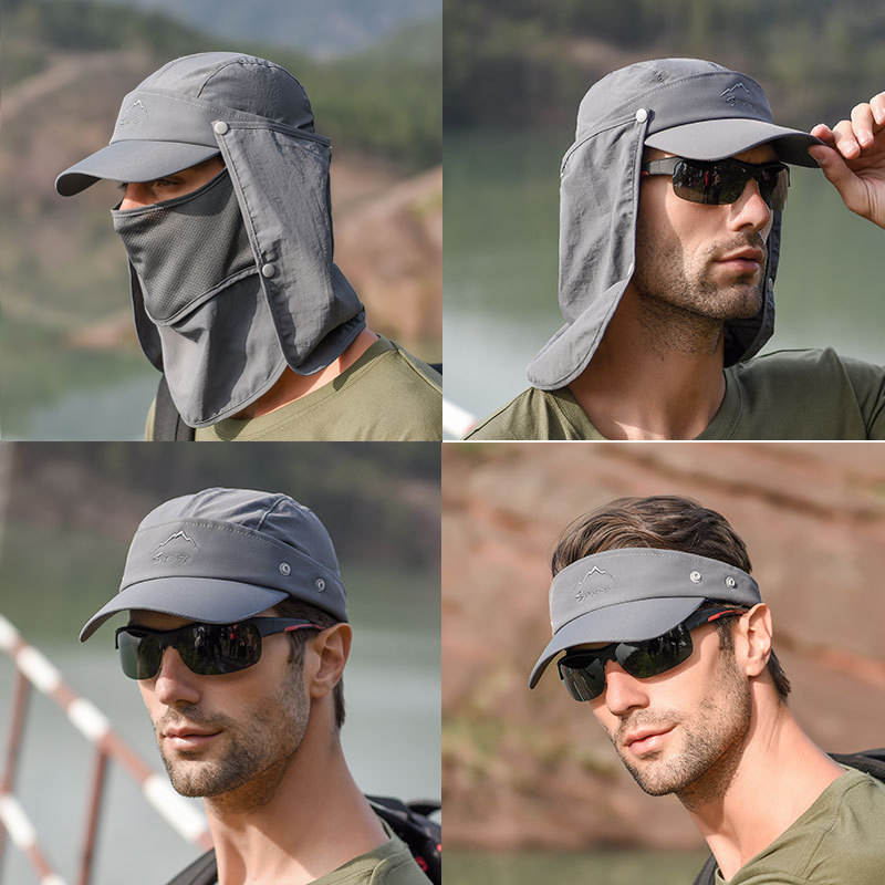 Multifunction Foldable Quick D - Camping Outdoor Quick Drying Sun Neck Protection Cap Hat recensione e prezzo