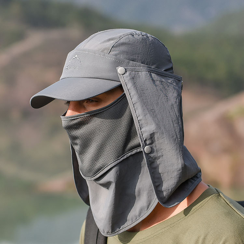 Multifunction Foldable Quick D - Camping Outdoor Quick Drying Sun Neck Protection Cap Hat recensione e prezzo