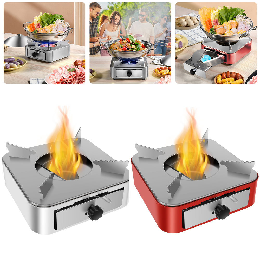 Portable Camping Stove Stainle - Outdoor Camping Burner recensione e prezzo