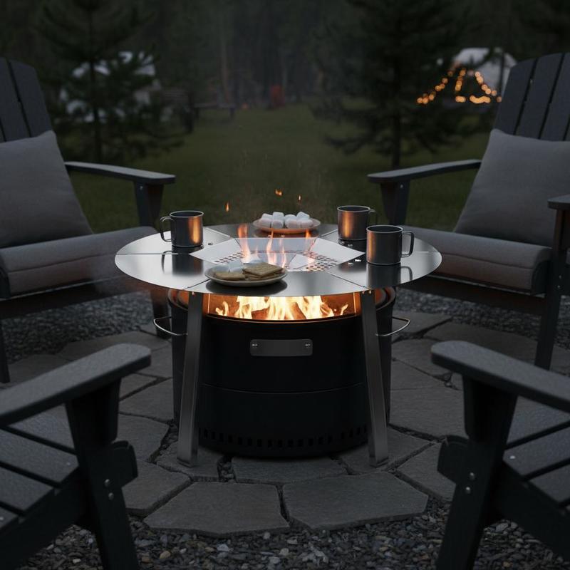 Fireplace Radiant Plate 20 inc - Outdoor Camping Burner recensione e prezzo