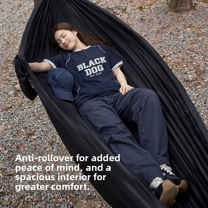 Black Dog Solid Color Parachut - Outdoor Camping Hammock recensione e prezzo