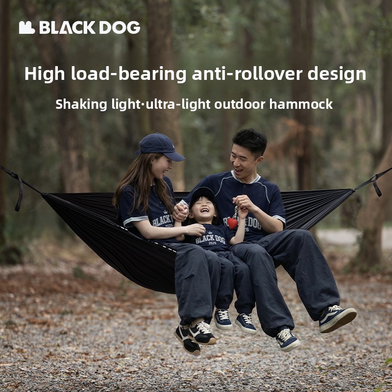 Black Dog Solid Color Parachut - Outdoor Camping Hammock recensione e prezzo