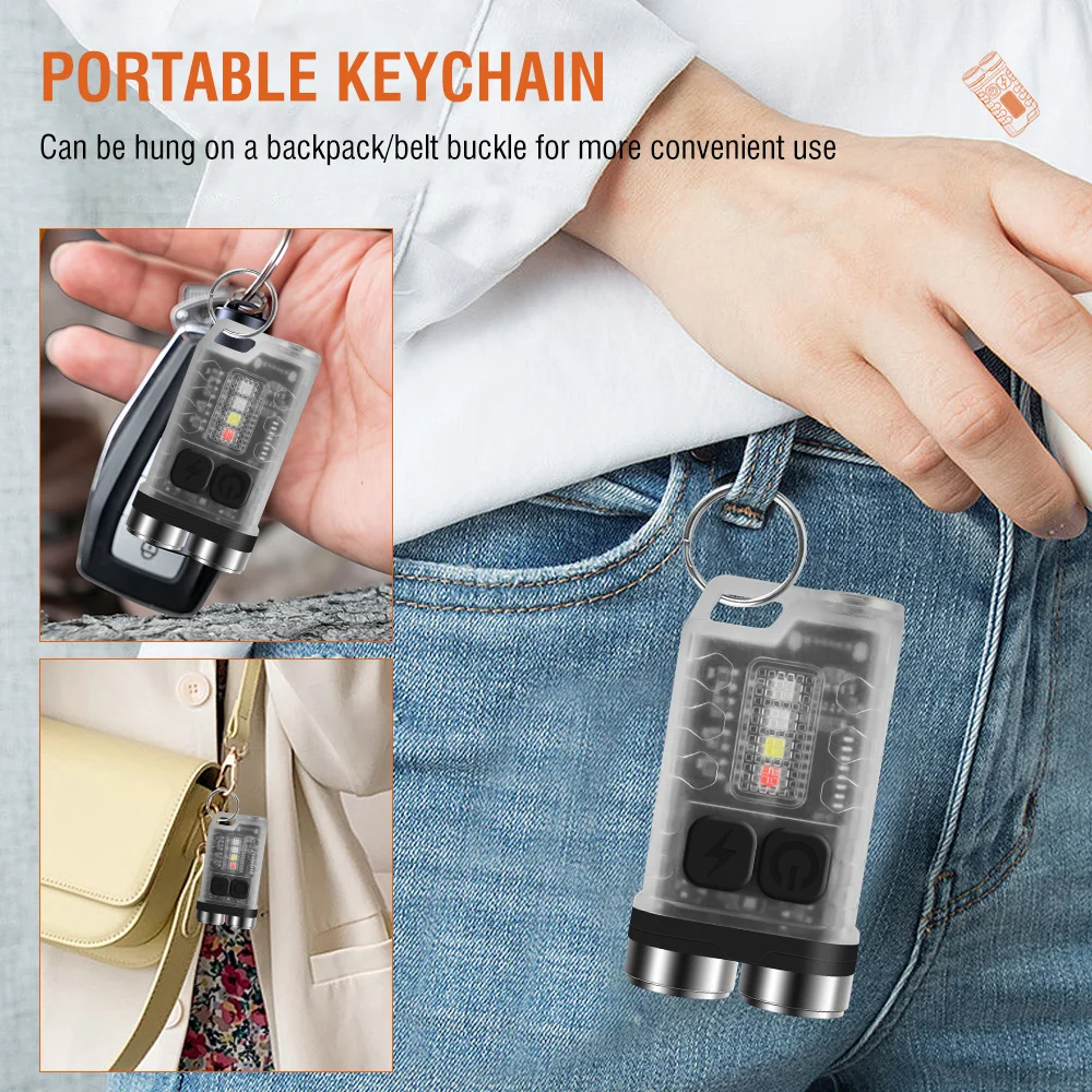 BORUiT V3 LED Keychain Portabl - Outdoor Camping Glamping recensione e prezzo