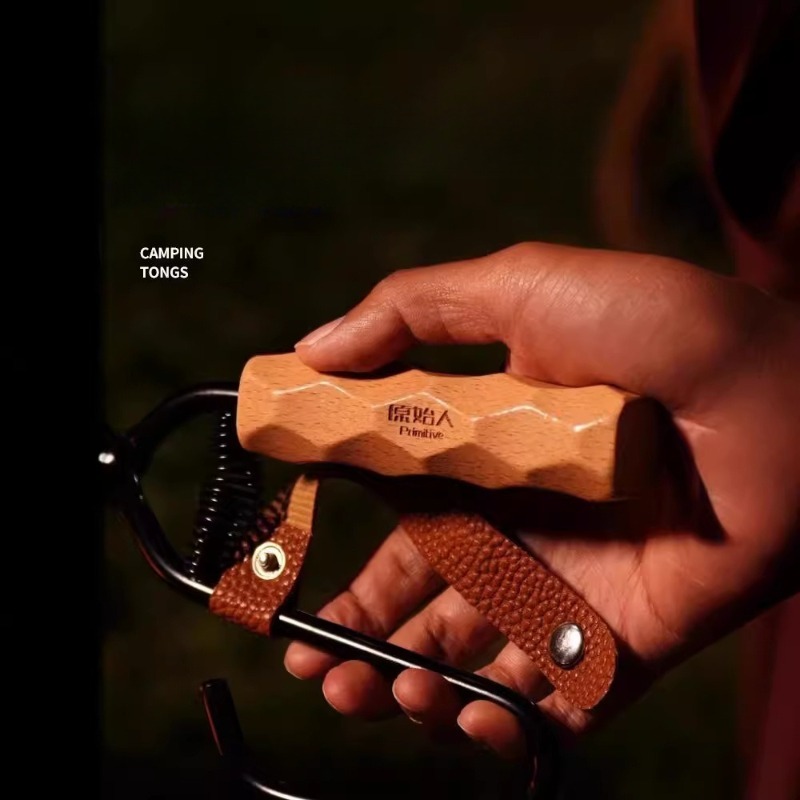 Camping BBQ Fire Tongs Extende - Outdoor Camping Fire recensione e prezzo