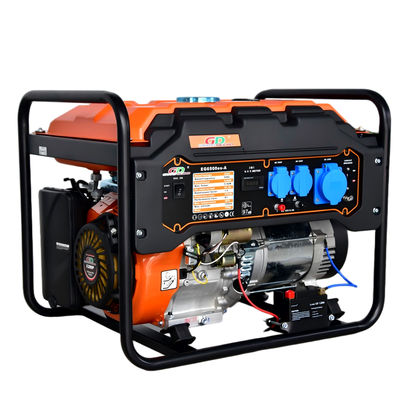 EG6500es-A Portable Generator  - Outdoor Camping Set recensione e prezzo