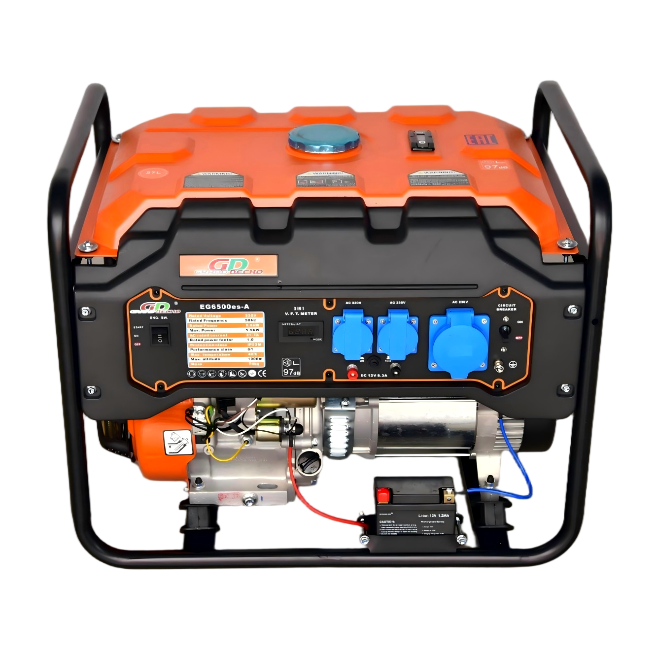 EG6500es-A Portable Generator  - Outdoor Camping Set recensione e prezzo