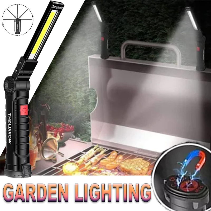 Portable LED Flashlight with M - Outdoor Camping Lighting recensione e prezzo
