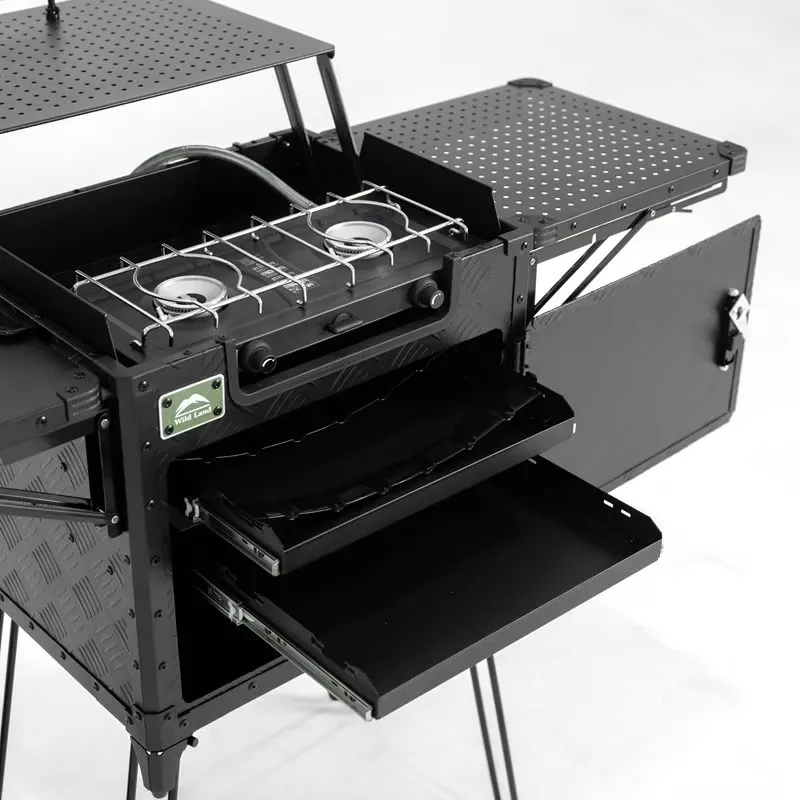 Deluxe Family Camping Kitchen  - Outdoor Camping Kitchen Setup recensione e prezzo