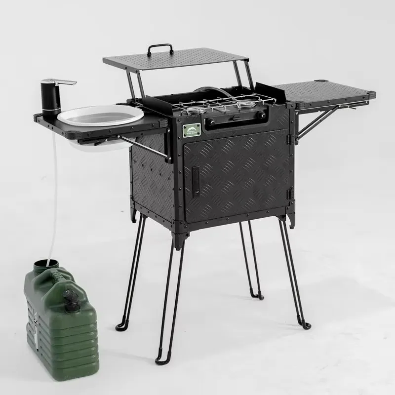 Deluxe Family Camping Kitchen  - Outdoor Camping Kitchen Setup recensione e prezzo