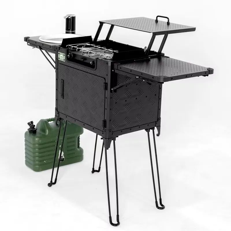 Deluxe Family Camping Kitchen  - Outdoor Camping Kitchen Setup recensione e prezzo