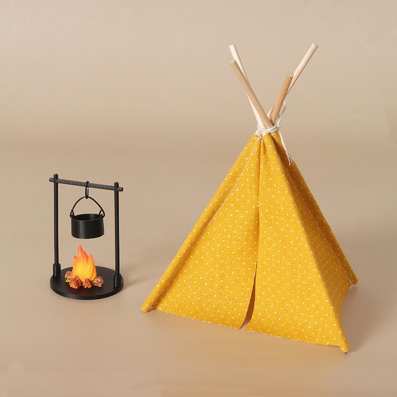 1:12 Scale Camping Tent Model  - Outdoor Camping Set recensione e prezzo