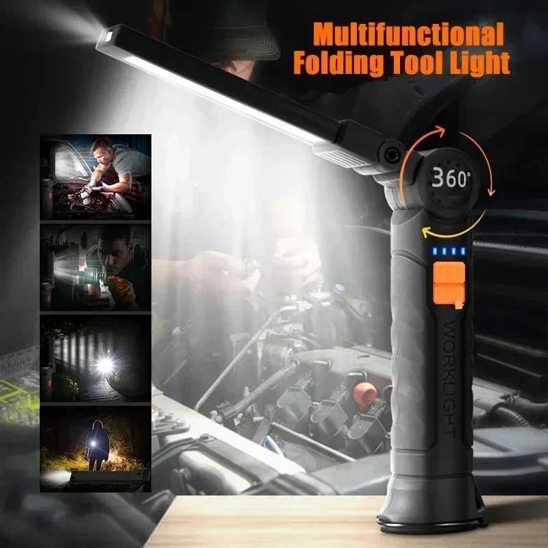 Portable COB LED Flashlight US - Outdoor Camping Lighting recensione e prezzo