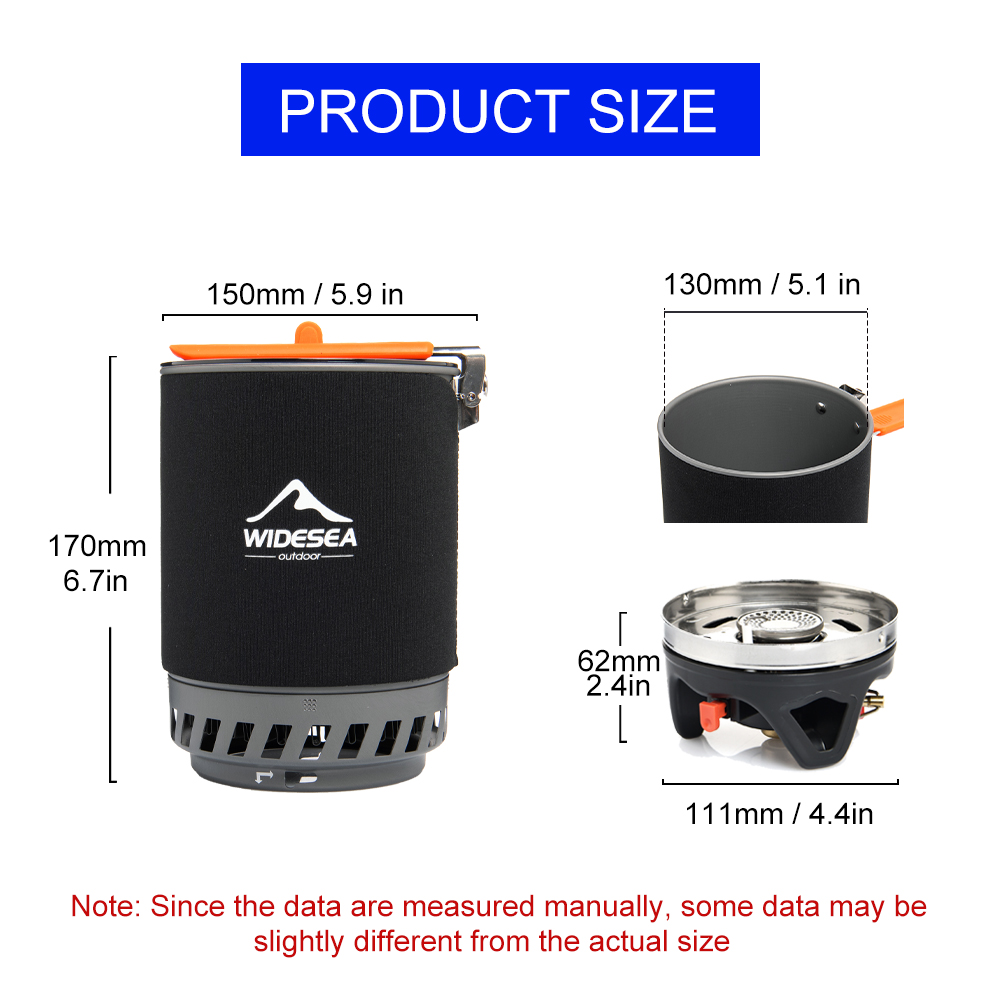 Widesea Camping Cooking System - Outdoor Camping Burner recensione e prezzo