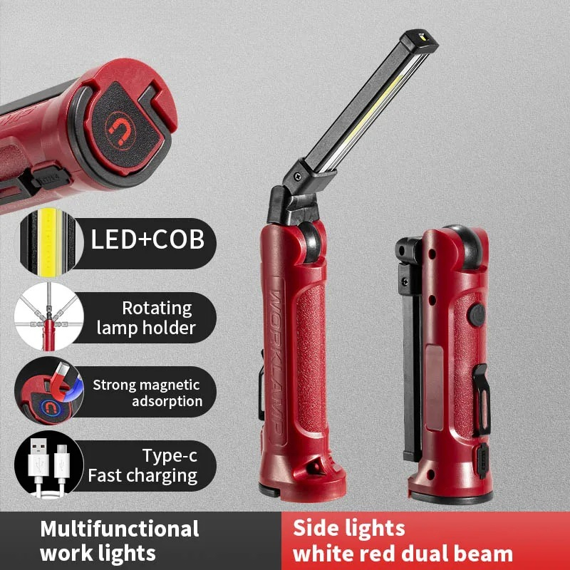 COB LED Work Light Rechargeabl - Outdoor Camping Glamping recensione e prezzo
