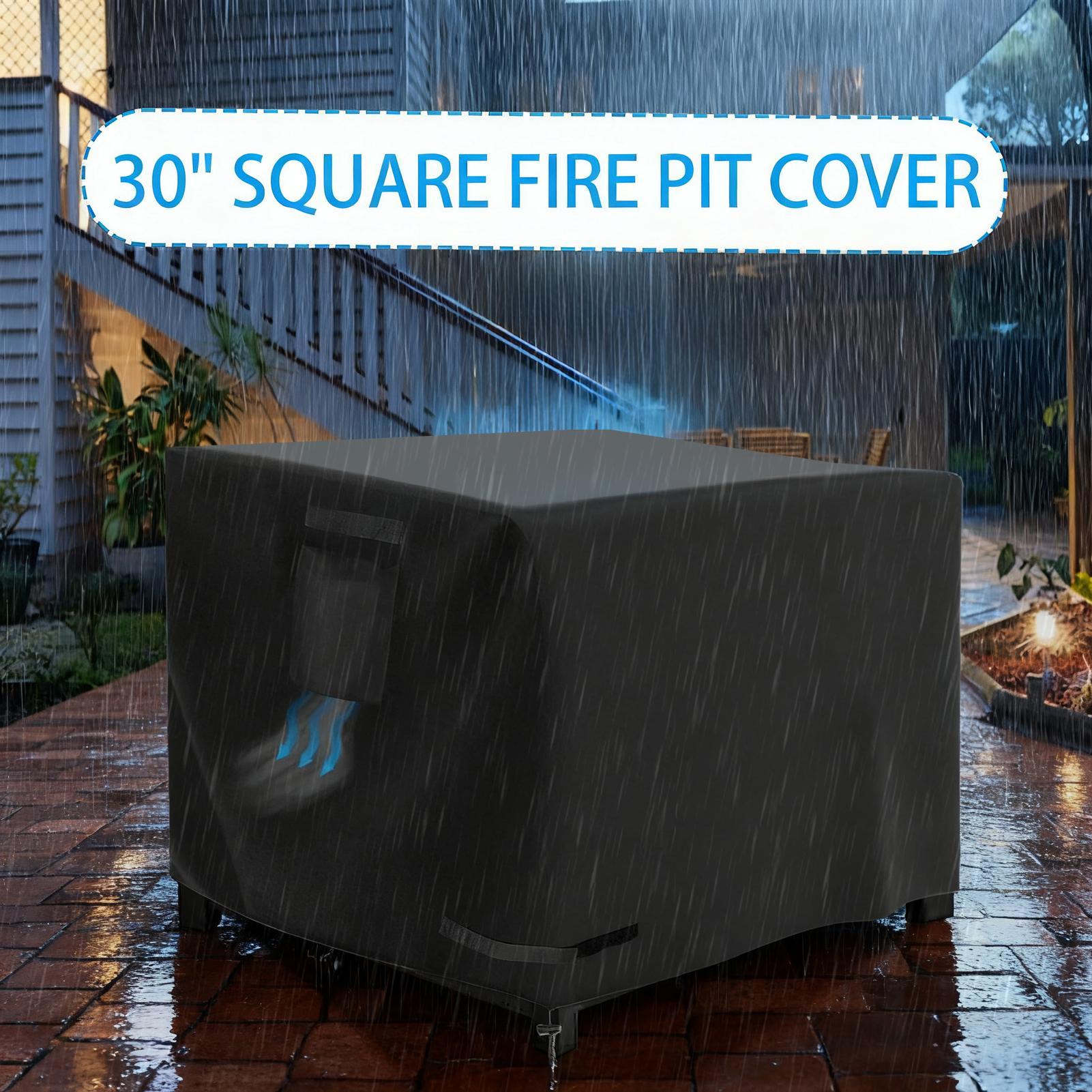 Outdoor Fire Pit Cover 30 Inch - Outdoor Camping Fire recensione e prezzo