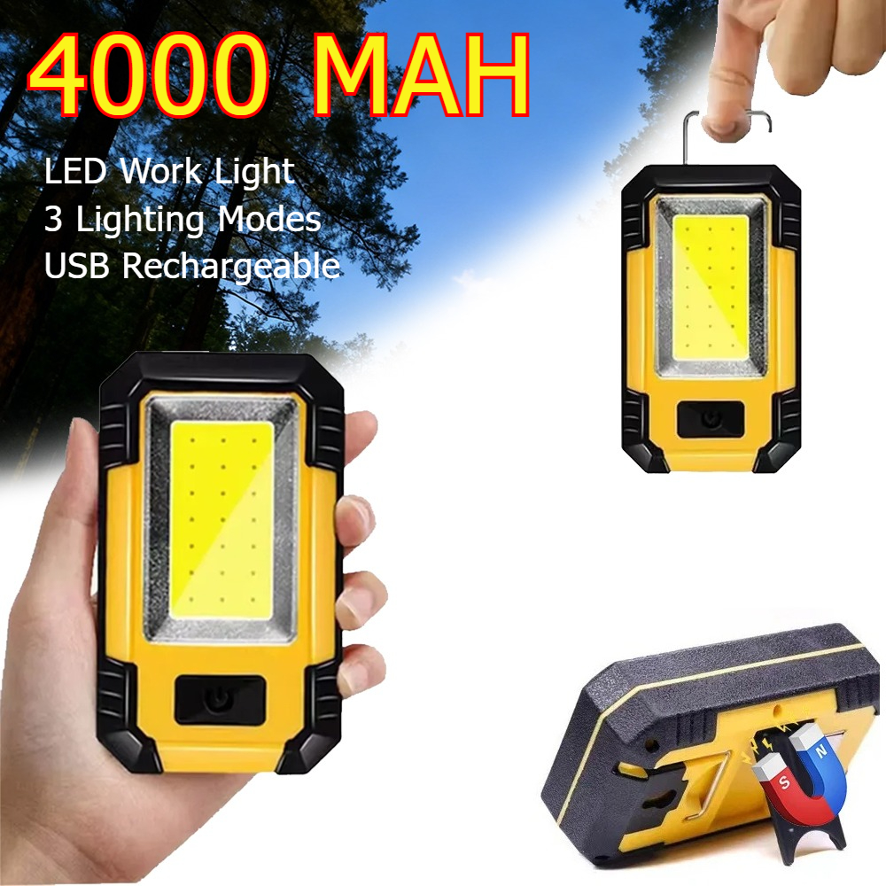 Rechargeable 4000MaH Work Ligh - Outdoor Camping Lighting recensione e prezzo