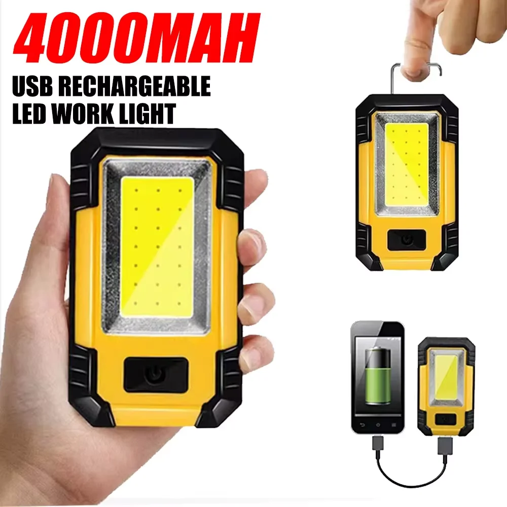 Rechargeable 4000MaH Work Ligh - Outdoor Camping Lighting recensione e prezzo