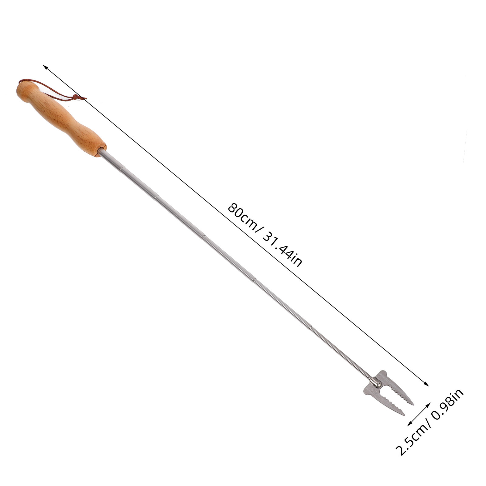 Stainless Steel Extendable Bbq - Outdoor Camping Fire recensione e prezzo