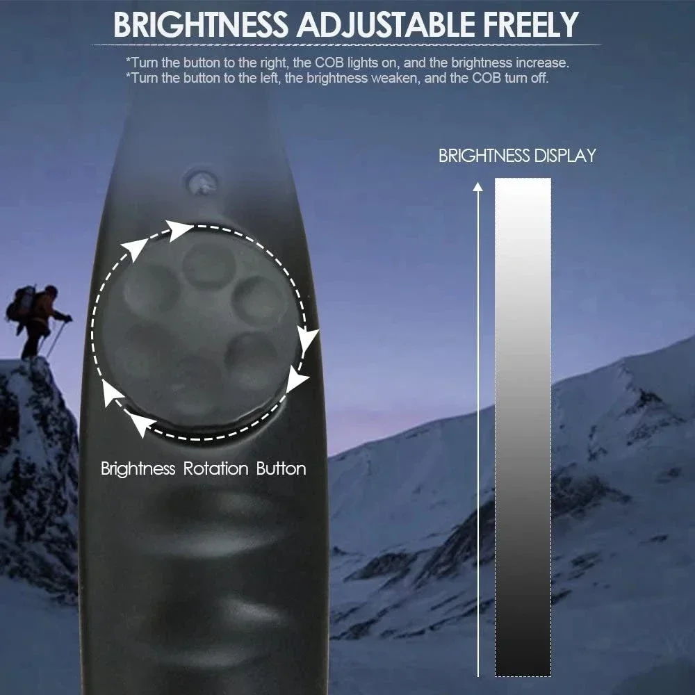 Portable COB LED Work Light US - Outdoor Camping Glamping recensione e prezzo