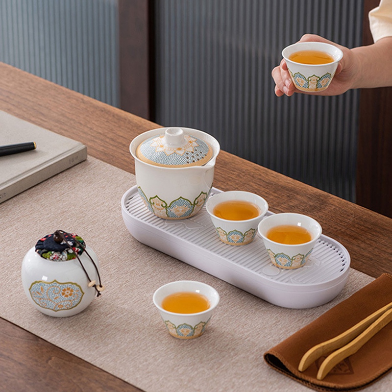 Ceramic Art Tea Set Travel Tea - Outdoor Camping Set recensione e prezzo
