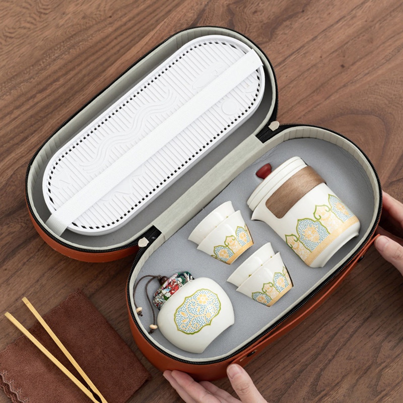 Ceramic Art Tea Set Travel Tea - Outdoor Camping Set recensione e prezzo
