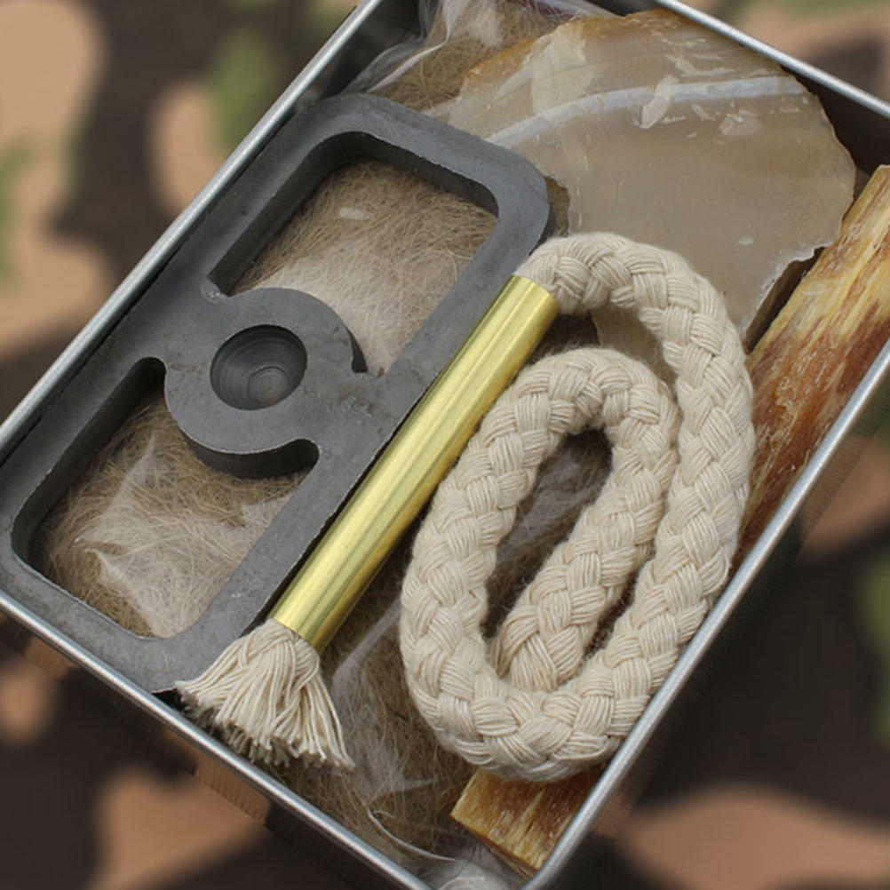 1 Set Fire Starter Rope Campin - Outdoor Camping Burner recensione e prezzo