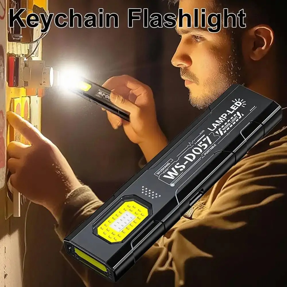 Powerful Mini COB Keychain Fla - Outdoor Camping Glamping recensione e prezzo