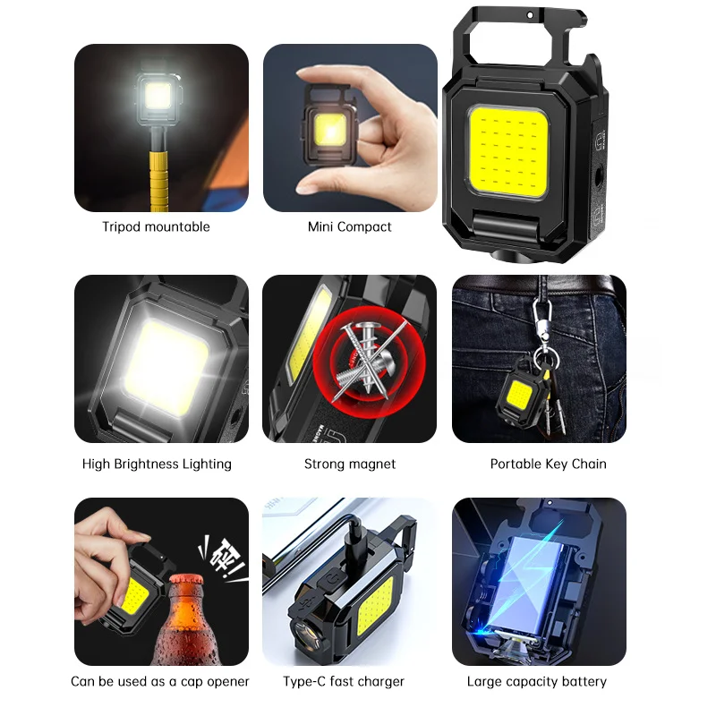 Mini LED Handheld Flashlights  - Outdoor Camping Glamping recensione e prezzo