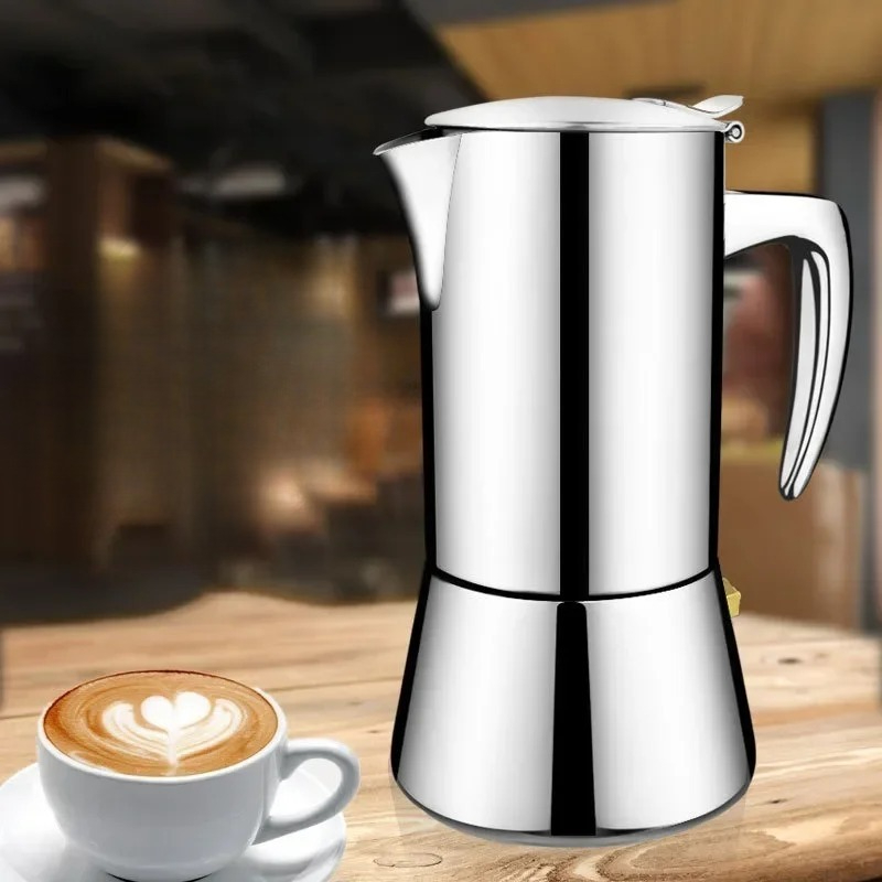 JUSTINLAU Moka Pots 200ml/300m - Outdoor Camping Essentials recensione e prezzo
