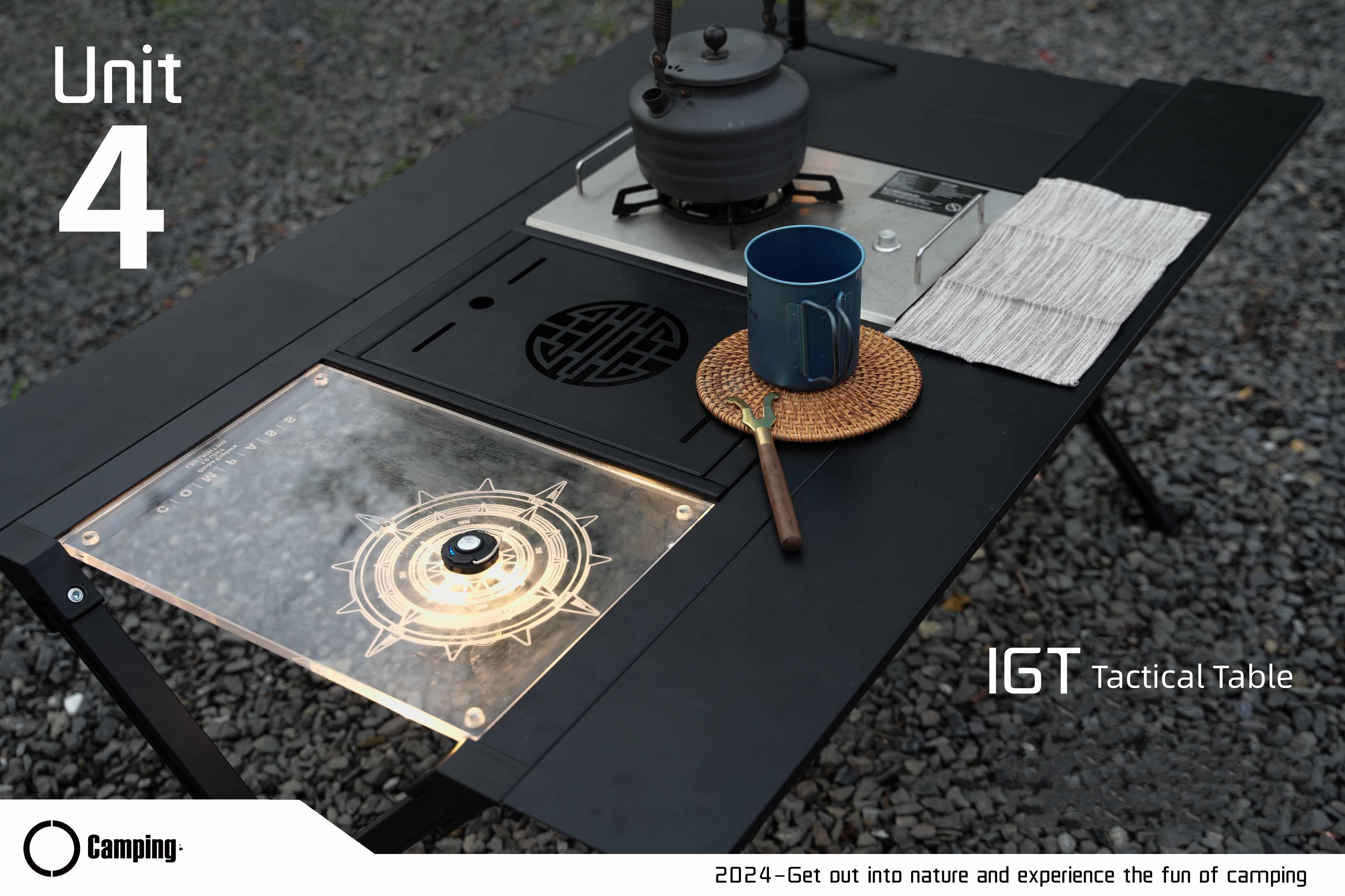 Modern Portable Aluminum Alloy - Outdoor Camping Kitchen Setup recensione e prezzo