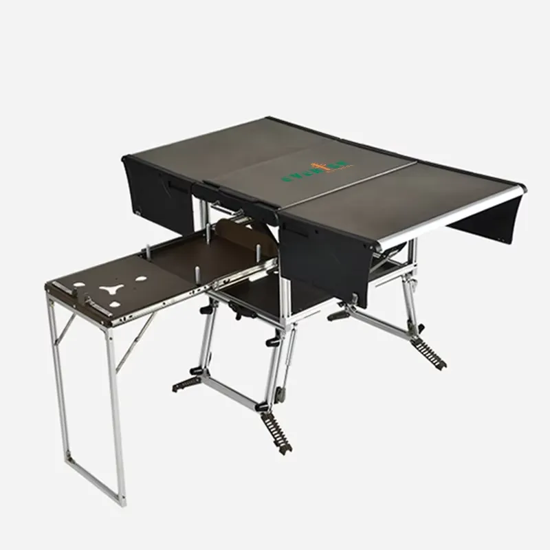 Convenient Camping Kitchen Box - Outdoor Camping Kitchen Setup recensione e prezzo