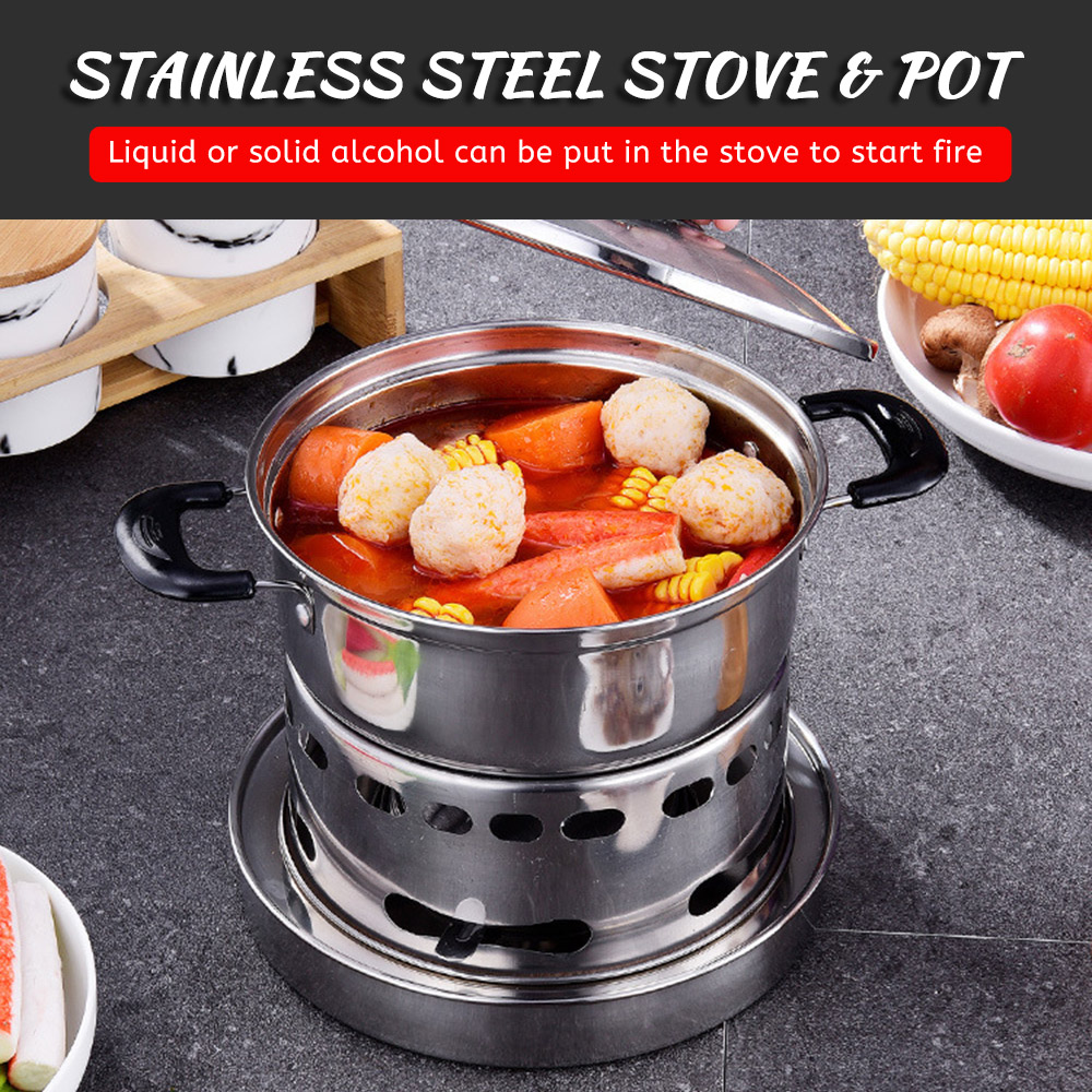 Outdoors Stainless Steel Alcoh - Outdoor Camping Burner recensione e prezzo