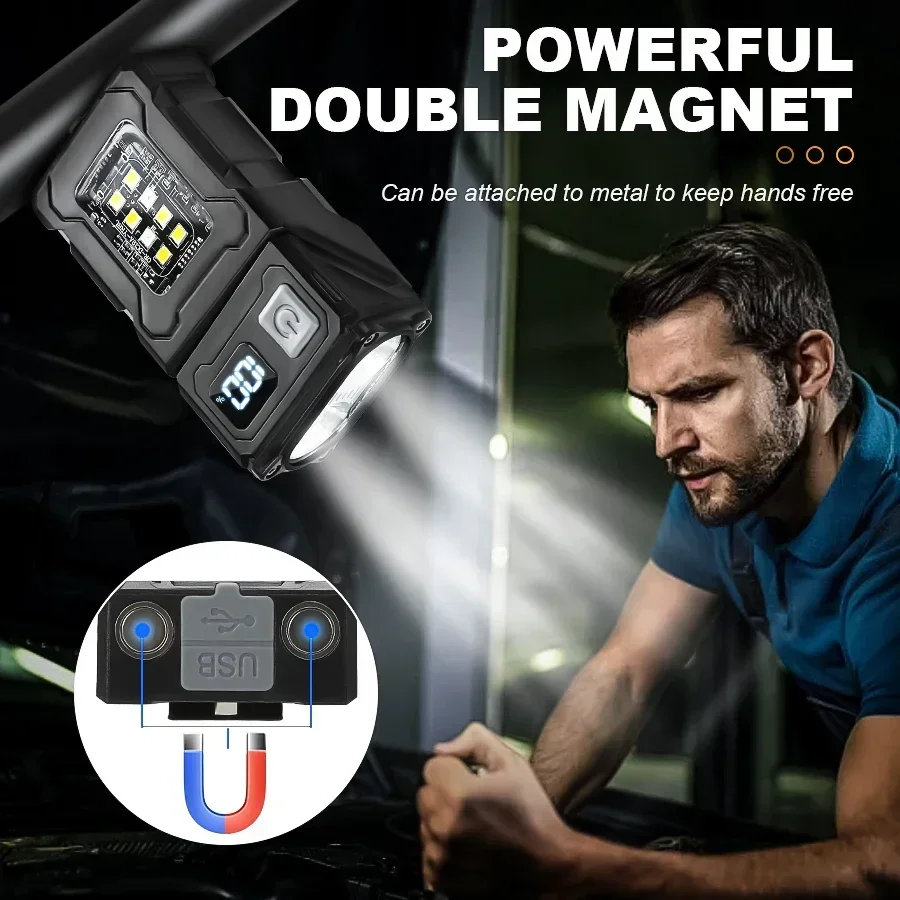 2/1Pcs Portable Flashlight Sup - Outdoor Camping Glamping recensione e prezzo