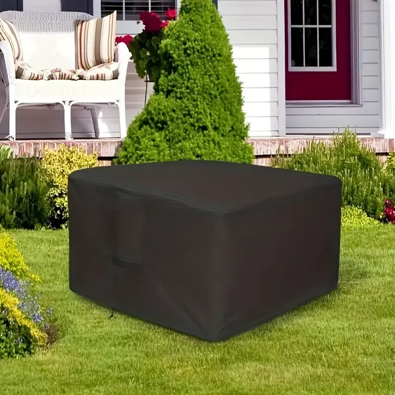 Waterproof Square Fire Pit Cov - Outdoor Camping Fire recensione e prezzo