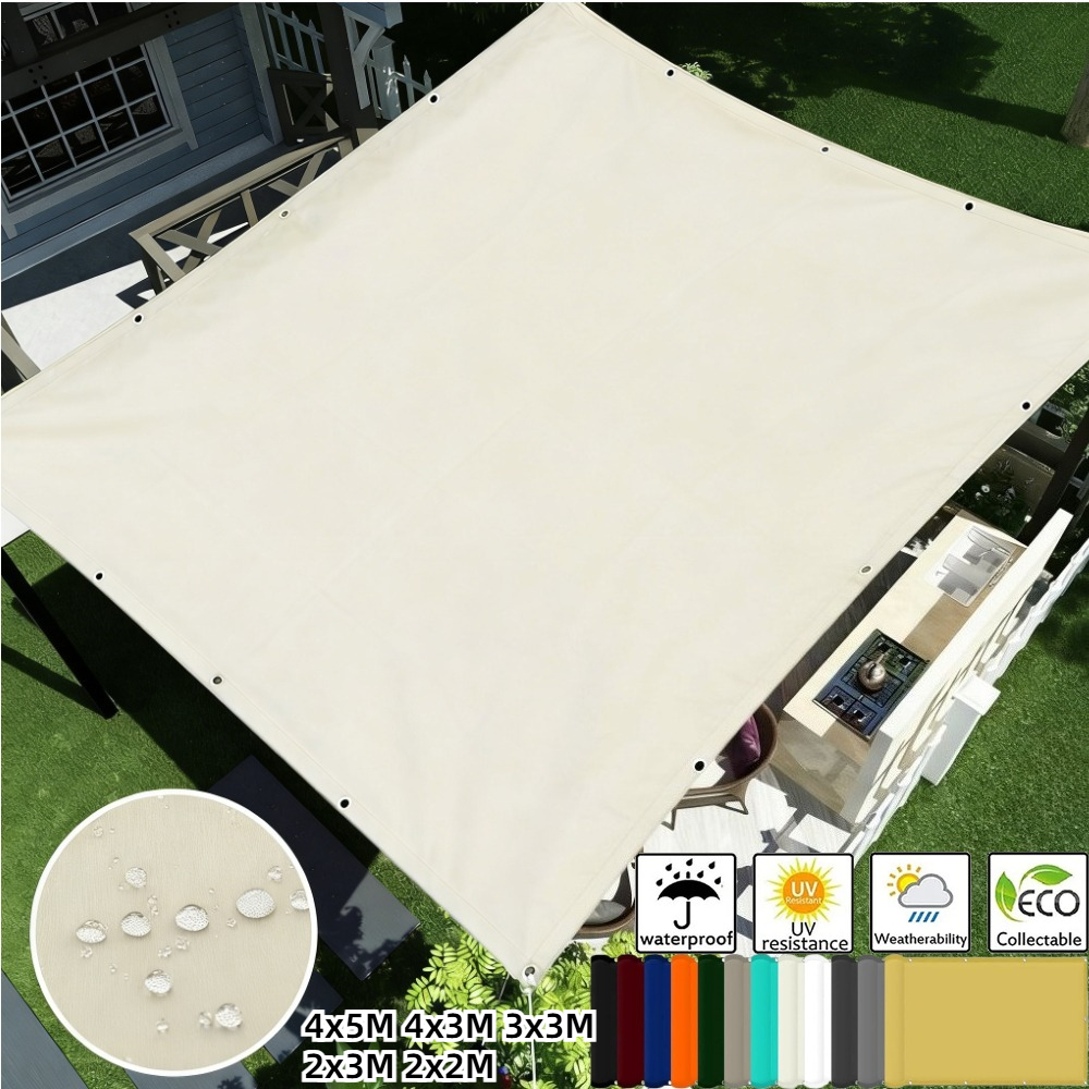 Waterproof Shade Sail with Gro - Outdoor Camping Set recensione e prezzo