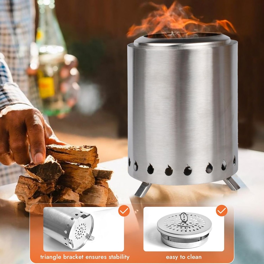 7 Inch Tabletop Fire Pit Outdo - Outdoor Camping Fire recensione e prezzo