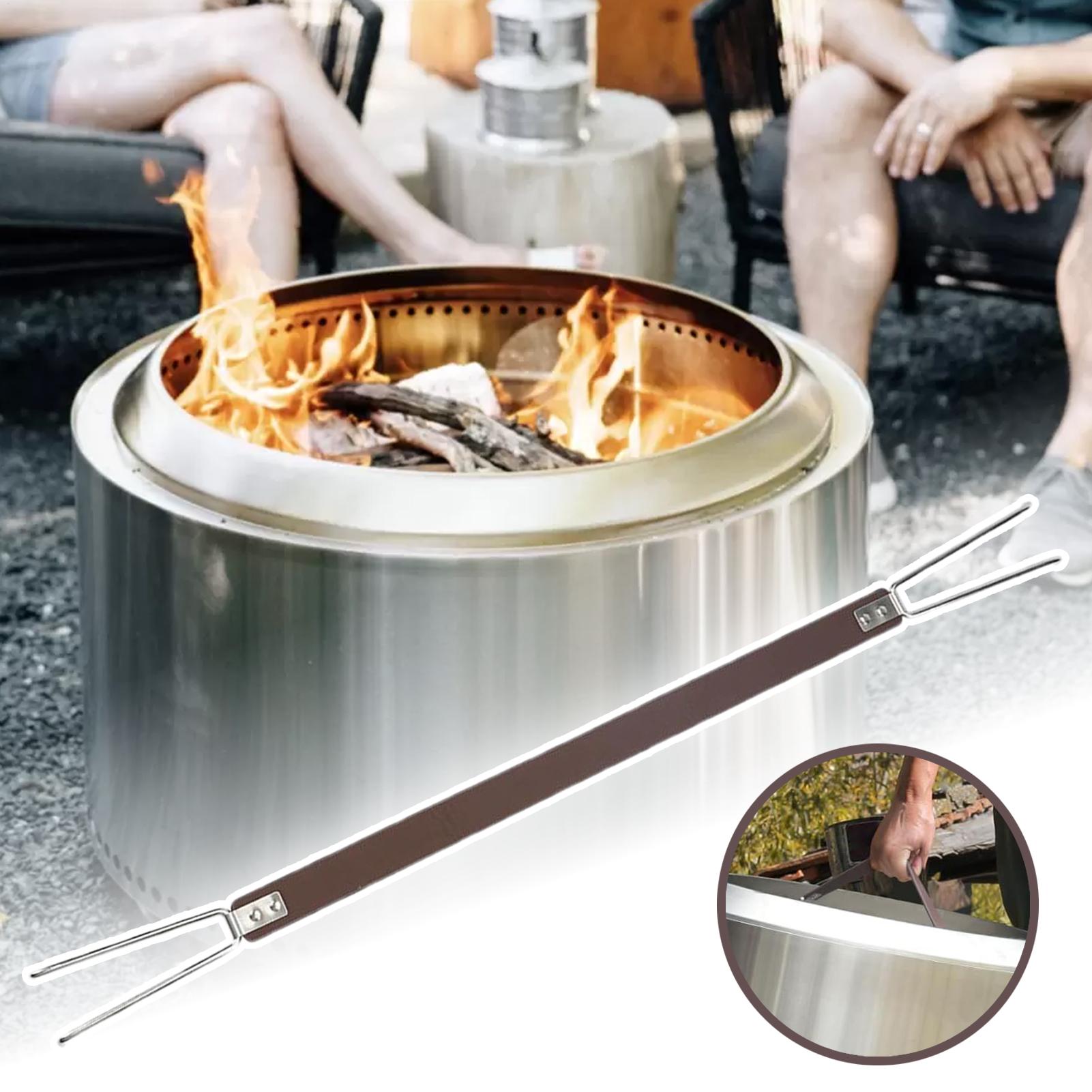 Handle for Fire Pit Lid Fire P - Outdoor Camping Fire recensione e prezzo