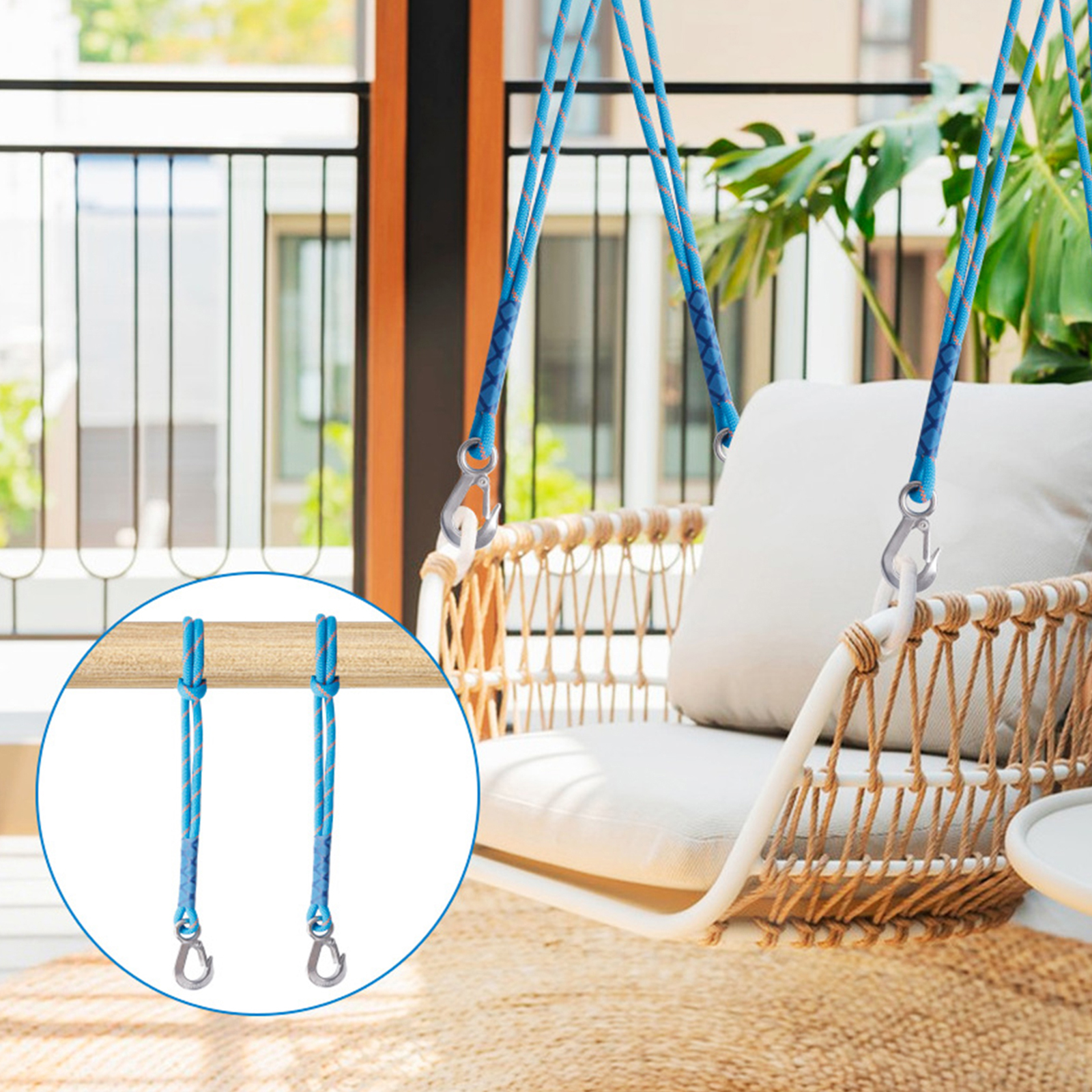 Swing Suspension Strap with He - Outdoor Camping Hammock recensione e prezzo