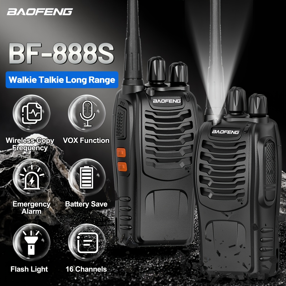Baofeng Long Range Walkie Talk - Outdoor Camping Lighting recensione e prezzo